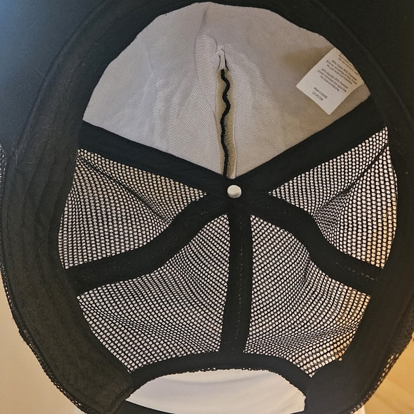 Kavu SnapBack Trucker Hat Sunset Trees Design Black Snapback - Picture 3 of 5